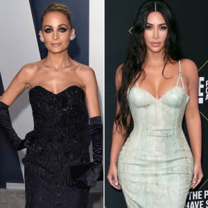 Nicole Richie and Kim Kardashian Sat Together During Paris Hilton’s Wedding Reception