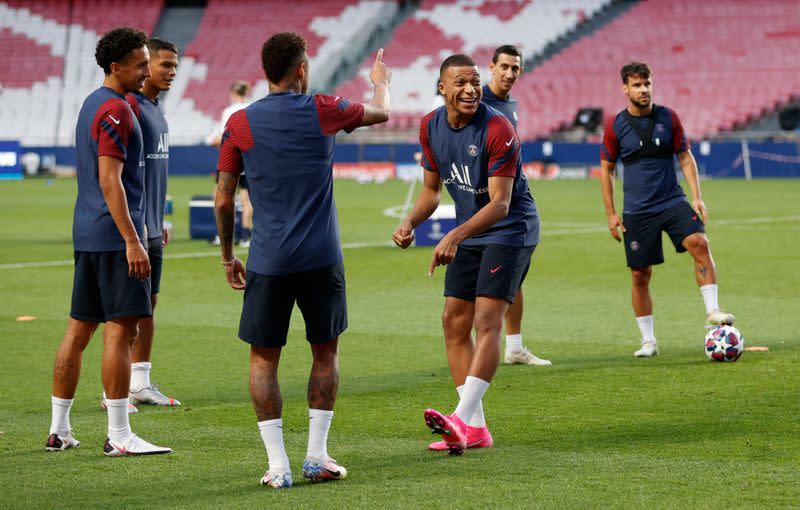 Champions League - Paris St Germain Training