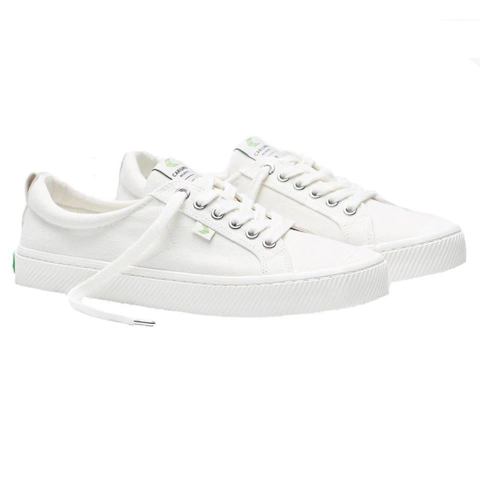 <p><a href="https://go.redirectingat.com?id=74968X1596630&url=https%3A%2F%2Fcariuma.com%2Fproducts%2Foca-low-off-white-canvas-sneaker-women%3Fvariant%3D8103199899749&sref=https%3A%2F%2Fwww.bestproducts.com%2Ffashion%2Fg1126%2Fwhite-sneakers-for-women%2F" rel="nofollow noopener" target="_blank" data-ylk="slk:Shop Now;elm:context_link;itc:0;sec:content-canvas" class="link ">Shop Now</a></p><p>OCA Low Off-White Canvas Sneaker</p><p>$79.00</p><p>cariuma.com</p>