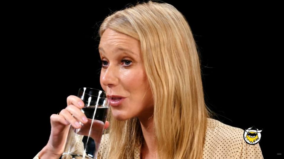 Gwyneth Paltrow said that smaller films with lower stakes are “generally the more resonant ones.” YouTube / First We Feast