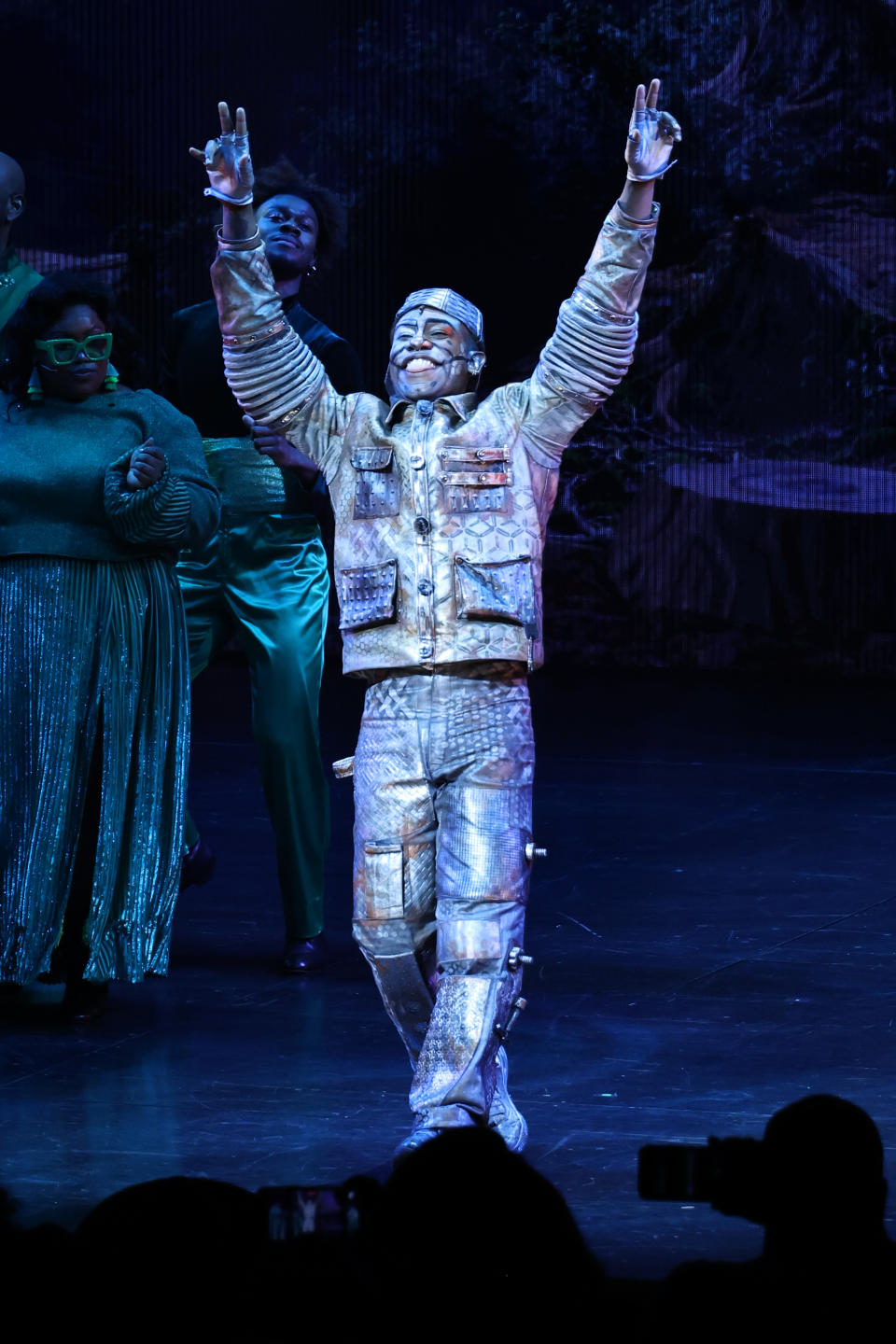 NEW YORK, NEW YORK - APRIL 17: Phillip Johnson Richardson  poses onstage at the broadway opening night of "The Wiz" at Marquee Theatre on April 17, 2024 in New York City. (Photo by Jamie McCarthy/Getty Images)