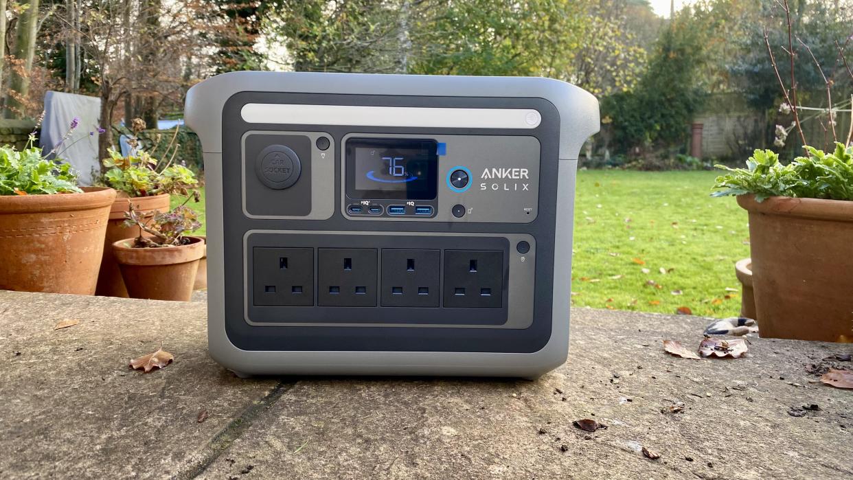  Anker Solix C1000 review: Anker Solix C1000 in the garden. 