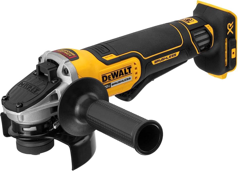 DEWALT 20V MAX* Angle Grinder Tool. Image via Amazon.