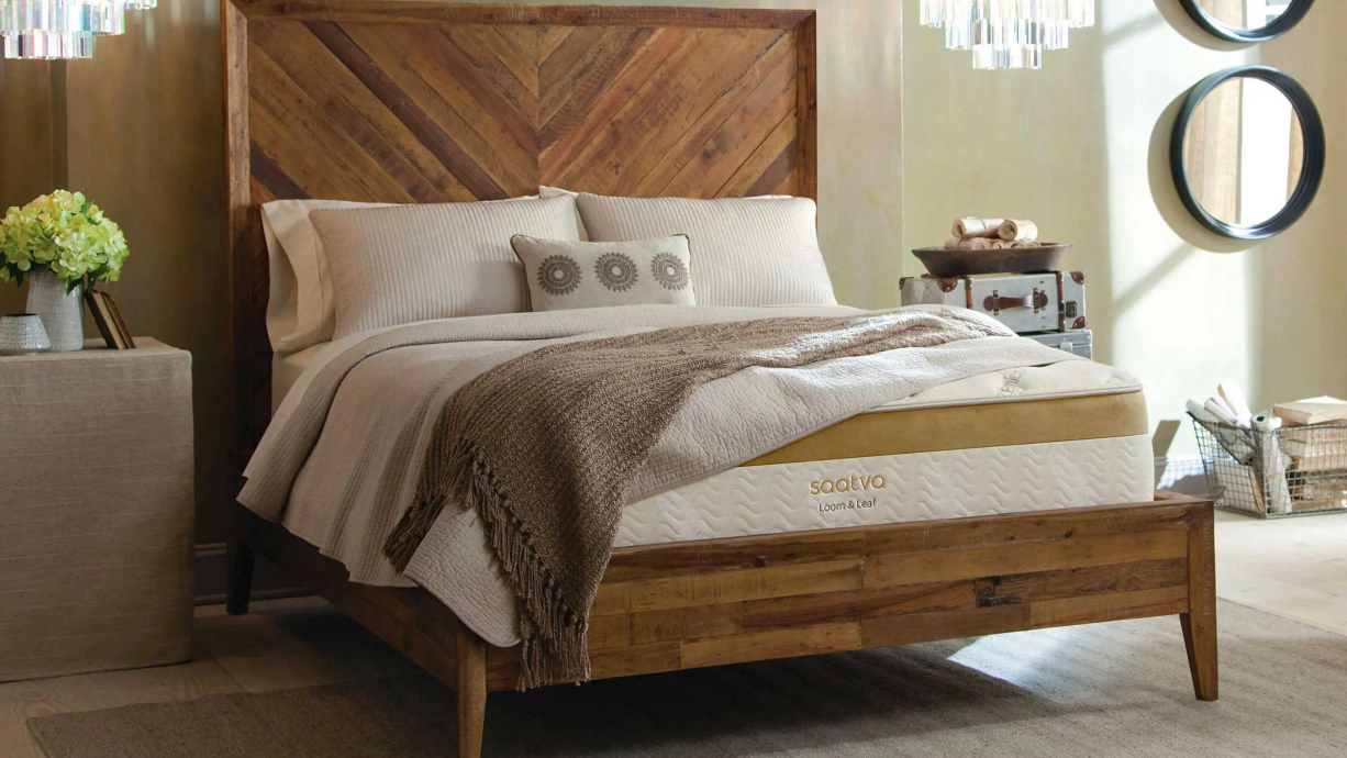 The Saatva Classic has the depth and presentation of mattresses at a luxury resort.