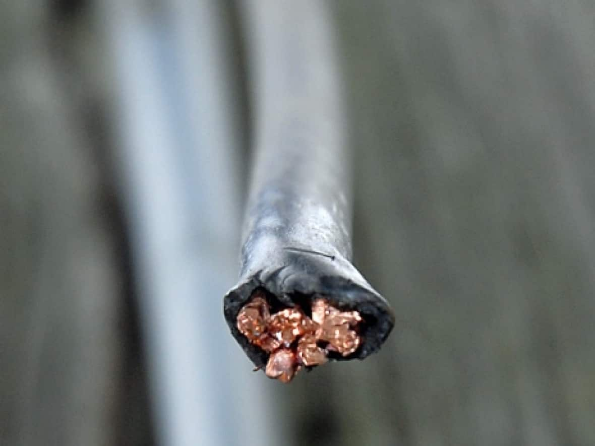 Copper theft began to rise in late summer for the company and escalated in October for customers in Fredericton, Oromocto and surrounding areas, according to Bell Aliant. (CBC - image credit)