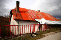 Ratko Mladic's former childhood house stands in the village where the former Bosnian Serb military commander Ratko Mladic was born, Bozanovici, Bosnia and Herzegovina, November 8, 2017. REUTERS/Dado Ruvic