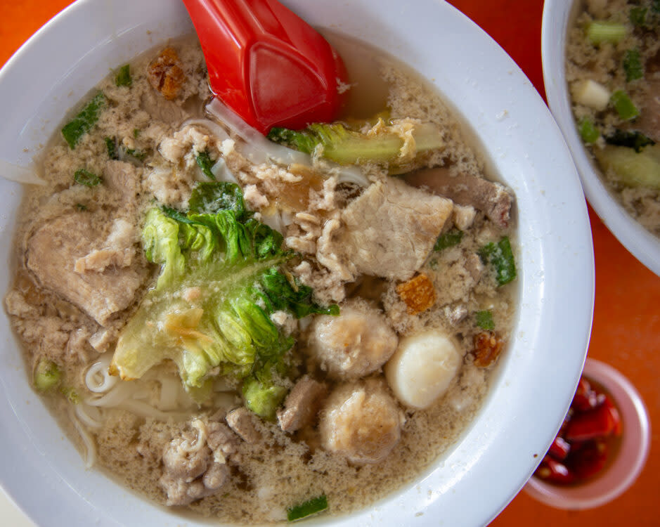 JB Old San Huan Teochew Kway Teow Soup - soup noodles