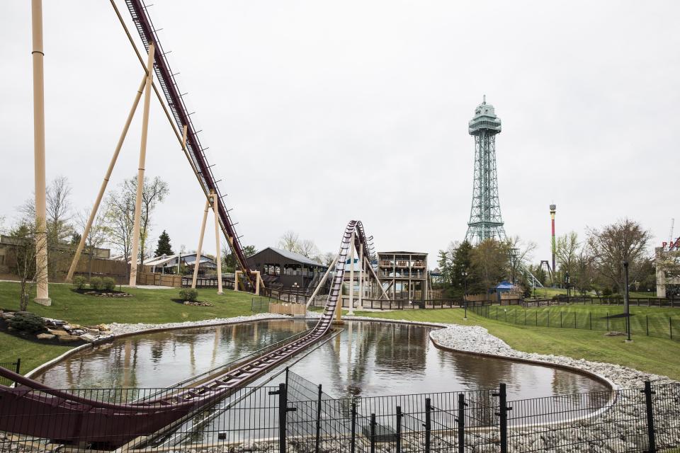 The Diamondback roller coaster at Kings Island in Mason, Ohio, recently honored its 20 millionth rider.