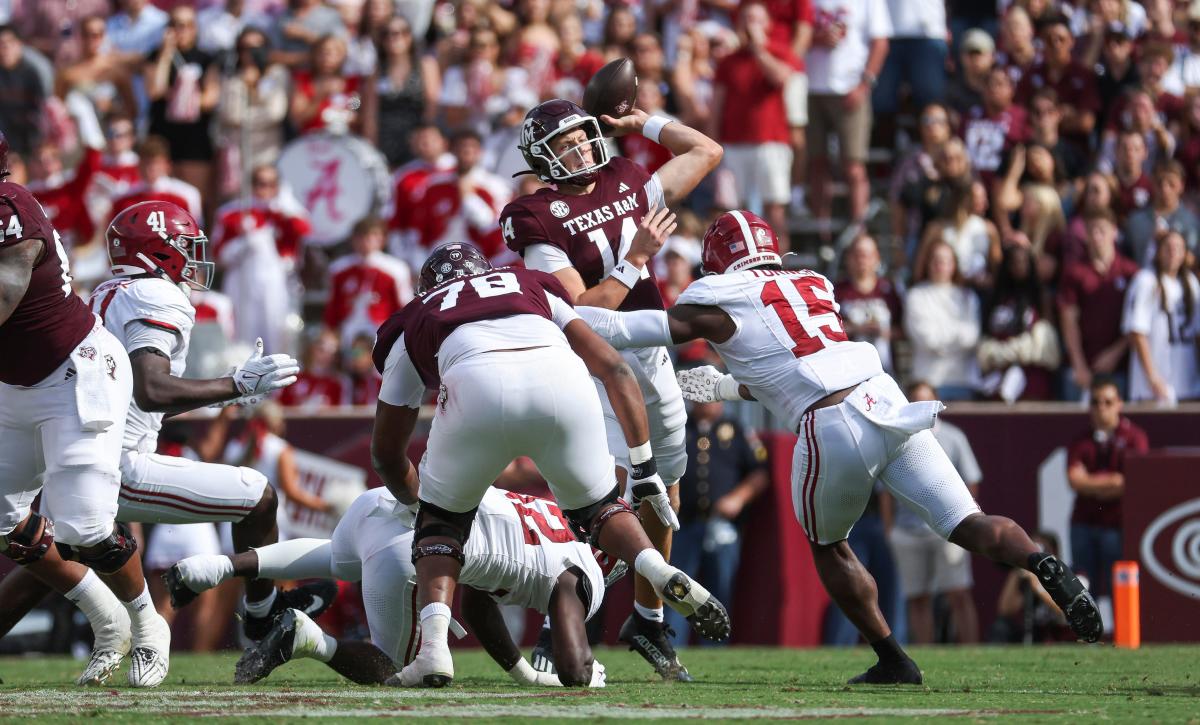 Texas A&M vs. Alabama score, updates, highlights Aggies fall in wild