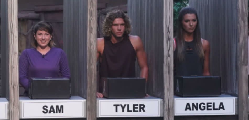 Big Brother 20' Sam Bledsoe Says Tyler Crispen Chose Angela Because She Has  Abs And They're 'Both Really Tan