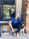 <p><i>The Bachelor</i>'s Colton Underwood and his dog, Zooka, encourage people to foster pets with Mars Petcare’s Foster to Forever program. </p>