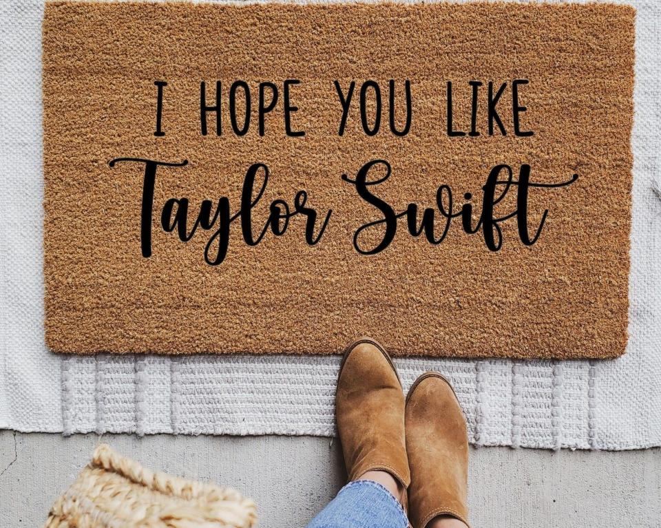 I Hope You Like Taylor Swift Door Mat