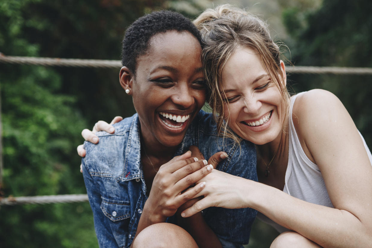 Female friends. There are many mental health benefits of friendship. (Getty Images)