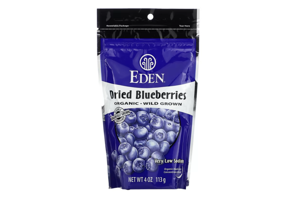 Eden Foods, Organic, Dried Blueberries. (PHOTO: iHerb)