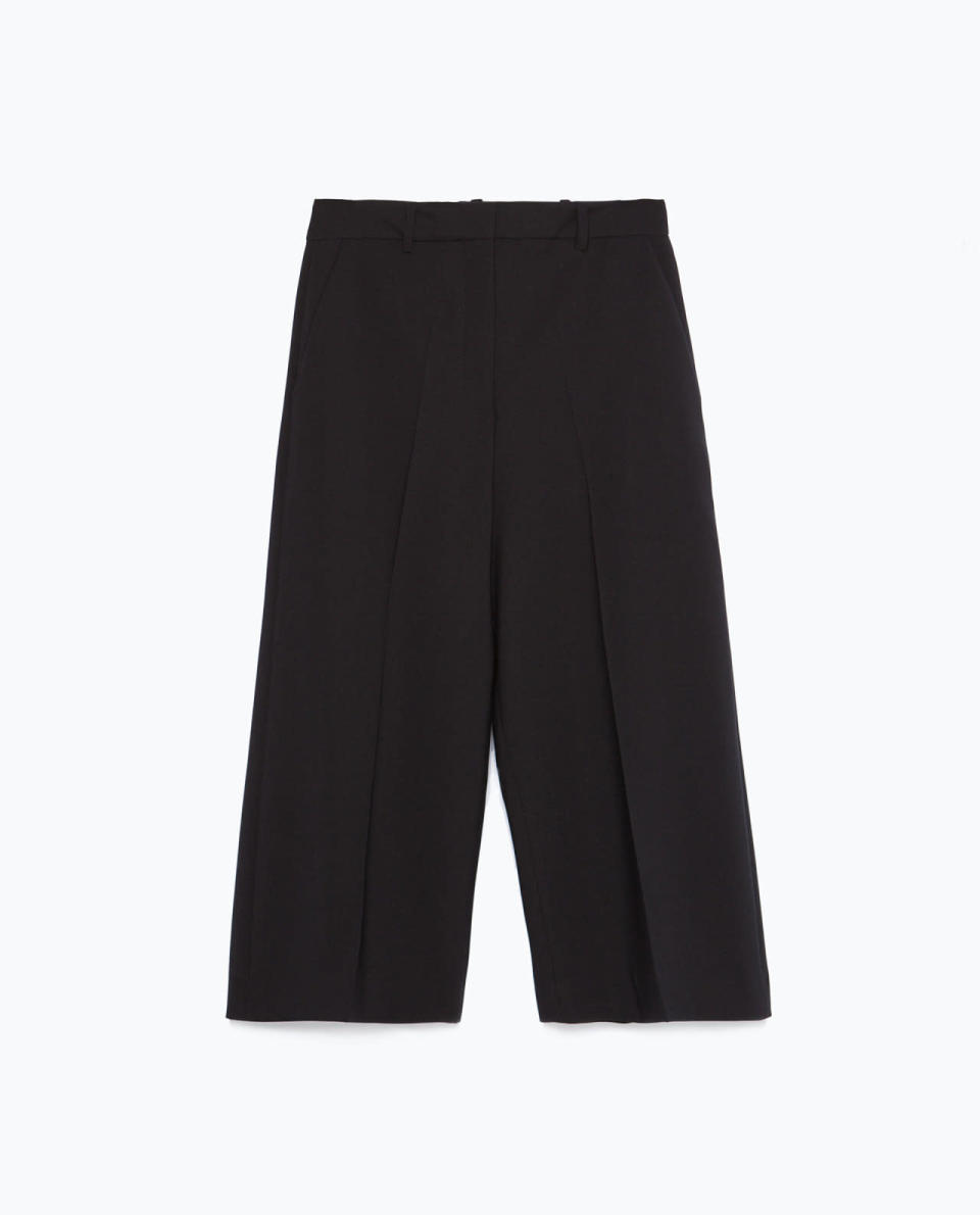 Zara Black Culottes