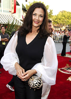 Lynda Carter at the Disneyland premiere of Walt Disney Pictures' Pirates of the Caribbean: Dead Man's Chest