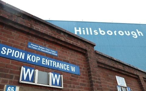 A general view of an entrance to the stadium before the Emirates FA Cup, Fifth Round match at Hillsborough, Sheffield - Credit: PA