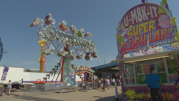 The 2018 Queen City Ex featured the return of The Zipper. (CBC News - image credit)