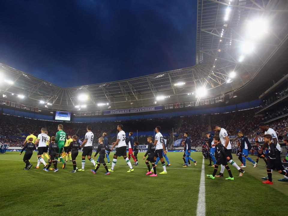 Hoffenheim have risen through the divisions and are now on the brink of the Champions League: Getty