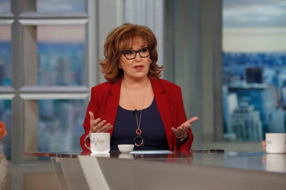 Closeup of Joy Behar