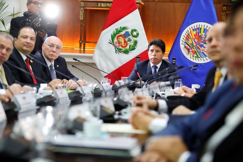 Misión de la OEA visita Perú para abordar crisis política del país