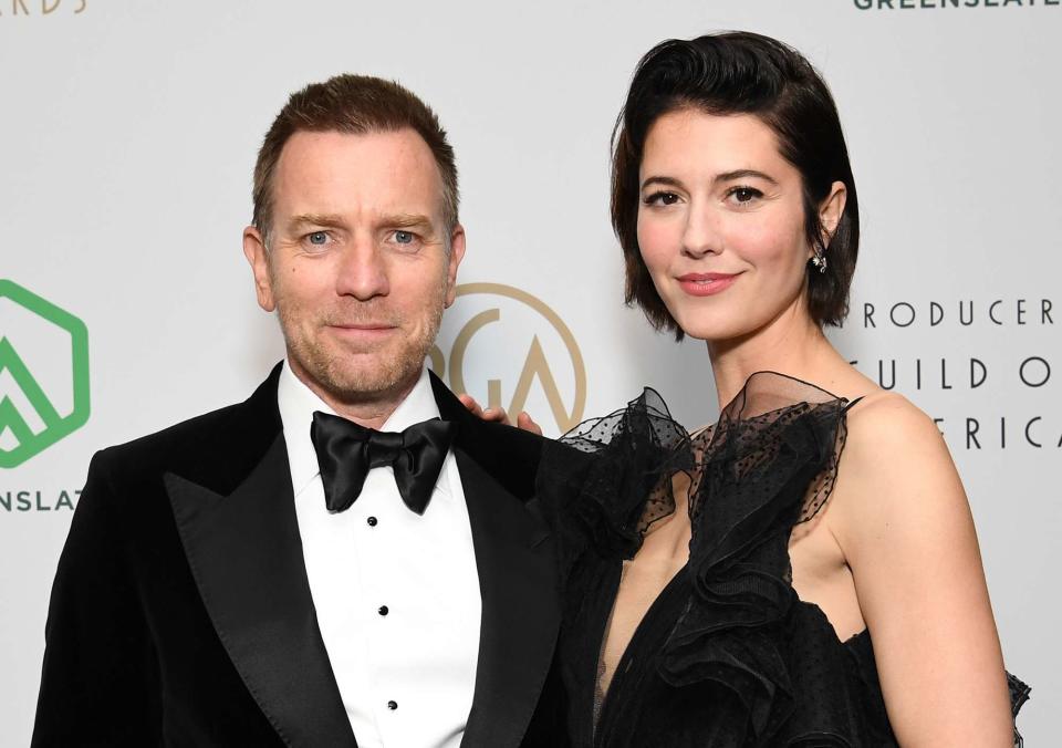 Jon Kopaloff/Getty Ewan McGregor and Mary Elizabeth Winstead in Los Angeles on March 19, 2022