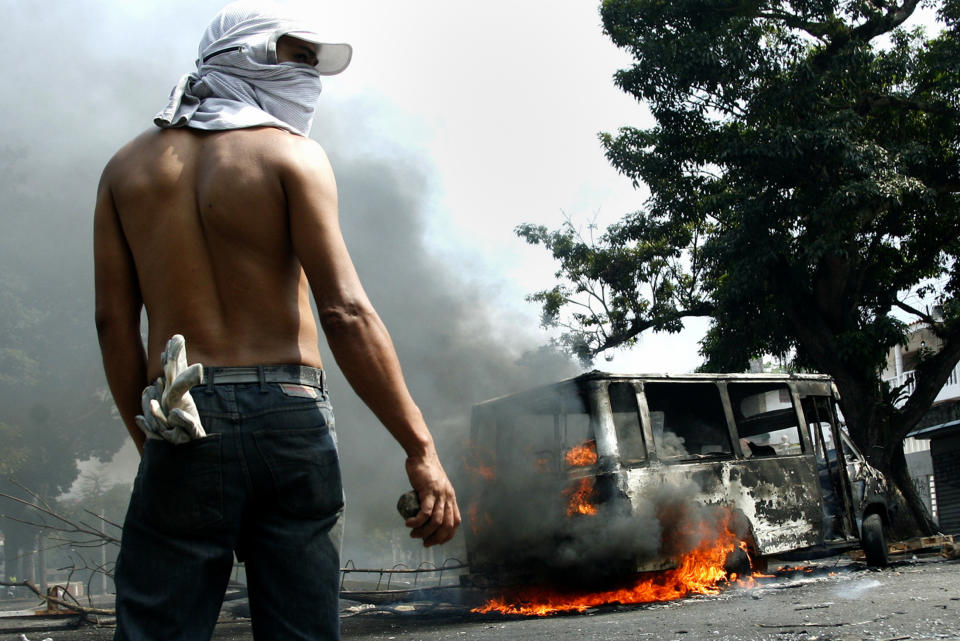 Venezuela protester