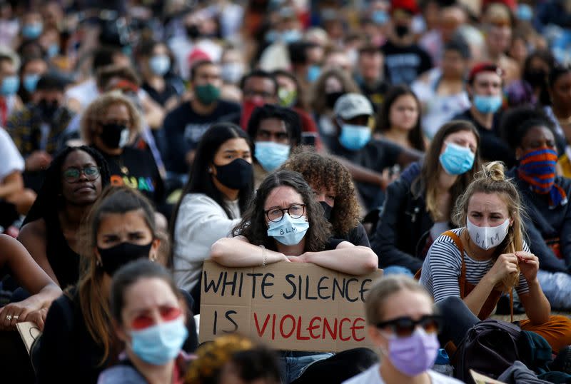 Black Lives Matter protest, in London