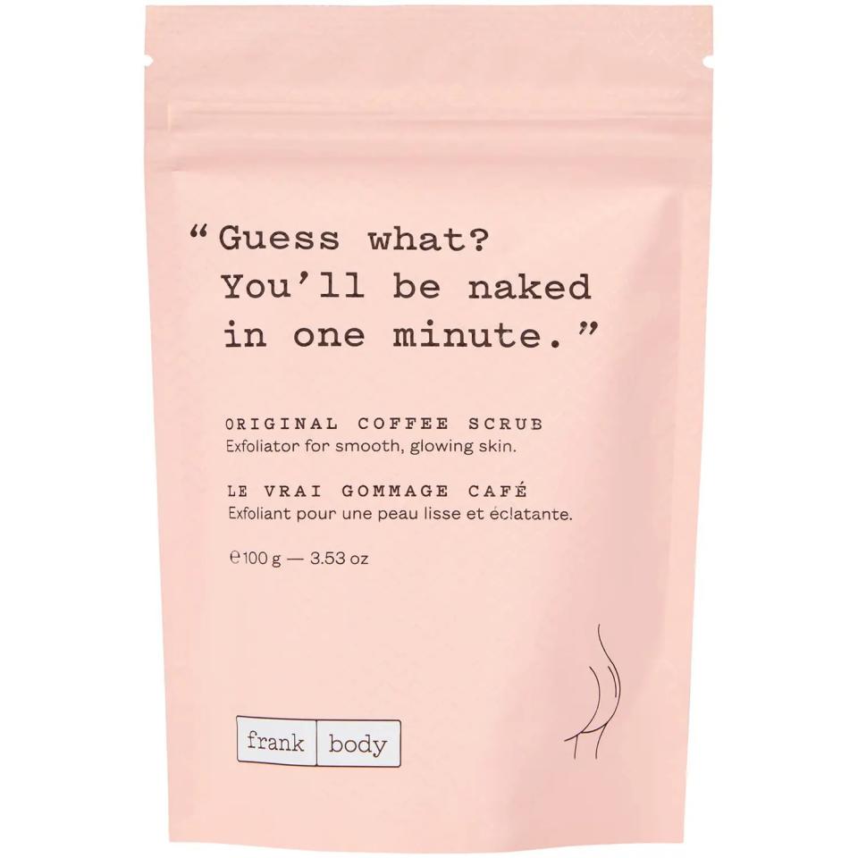 Frank body Original Coffee Scrub. (PHOTO: LookFantastic)