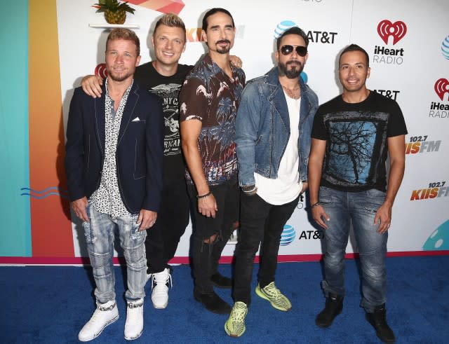 Celebs stepped out in Los Angeles to attended the annual iHeartRadio KIIS-FM concert on Saturday.