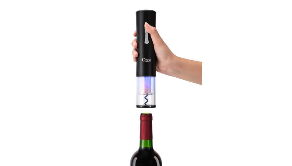 Play the role of sommelier with this high-tech wine opener. (Photo: Walmart)