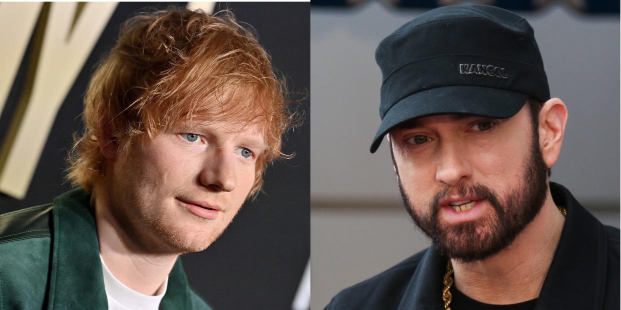 Ed Sheeran, Eminem.