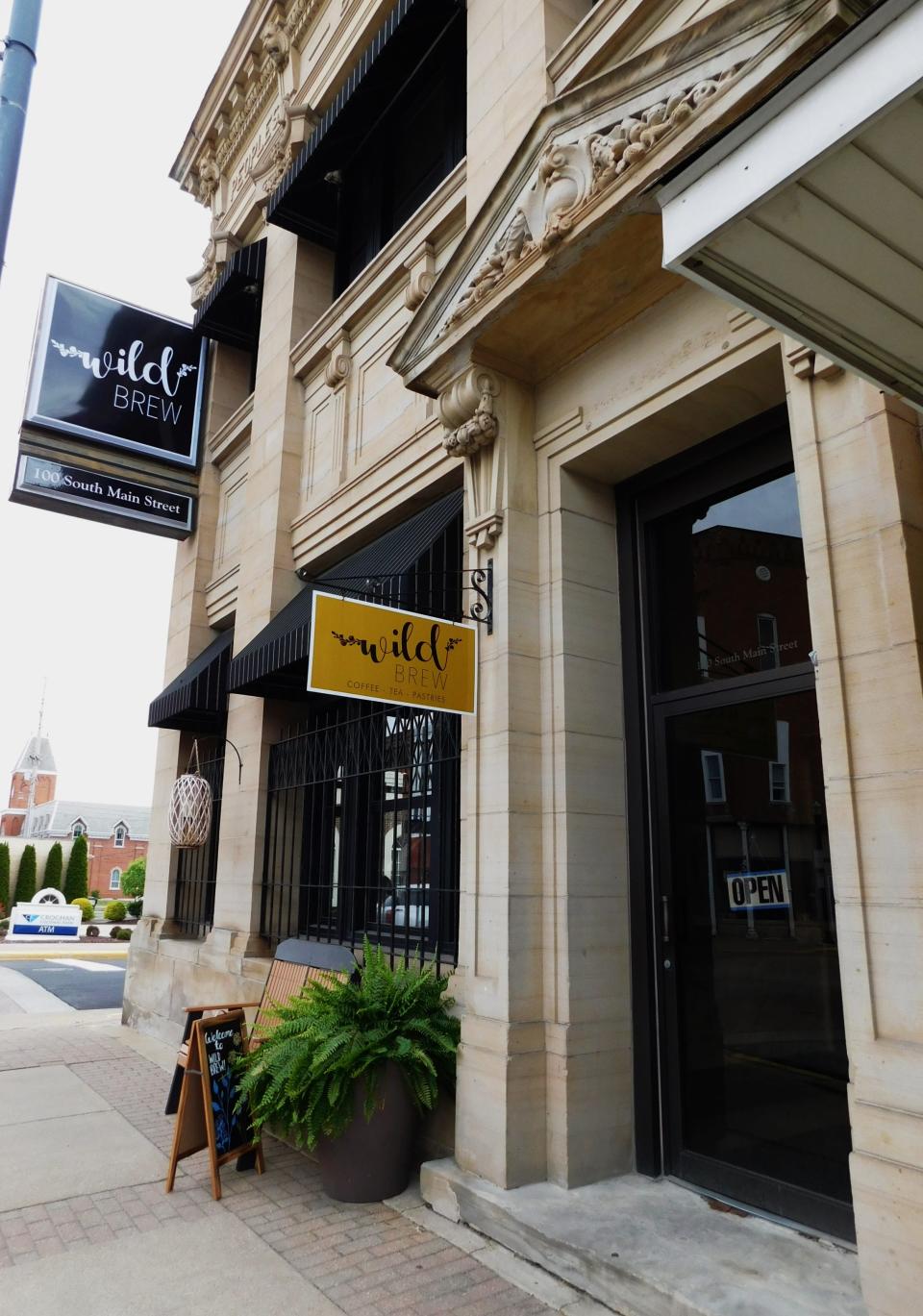 Wild Brew in Clyde is located in a former bank at the corner of Main Street and Buckeye Street.