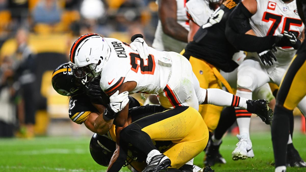 Steelers' Minkah Fitzpatrick defends hit on Nick Chubb: 'I'm not a dirty  player'