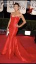 <p>For her fourth pick, Longoria threw things back to her 2009 Golden Globes red carpet appearance. Her strapless Reem Acra gown hugged every curve, and with its vibrant red hue, Longoria looked like the perfect embodiment of everyone's favourite dancing emoji. Image via Instagram/EvaLongoria.</p> 