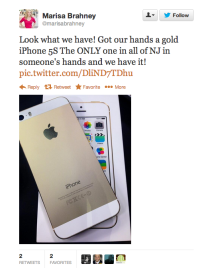 Gold-iPhone-Twitter