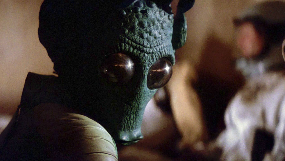 Greedo in 'Star Wars: A New Hope'. (Credit: Lucasfilm)