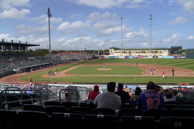 Major League Baseball's spring training gets under way