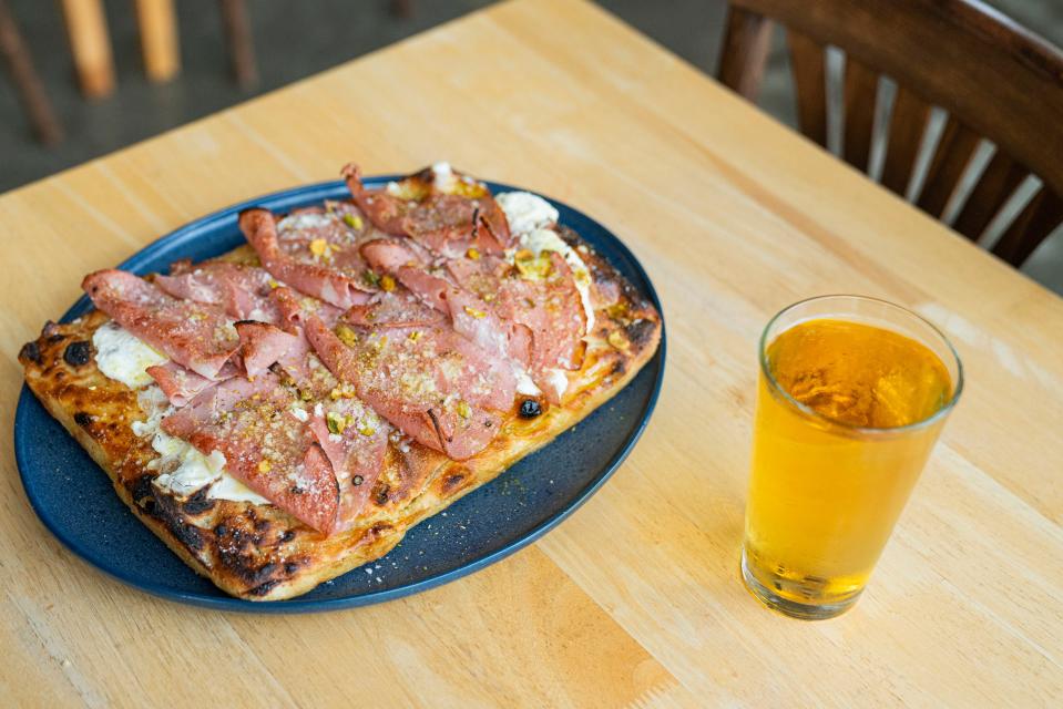 Roman style pizza and an Italian beer for Wednesday Night Roman Pizza and Pints at Pastaria