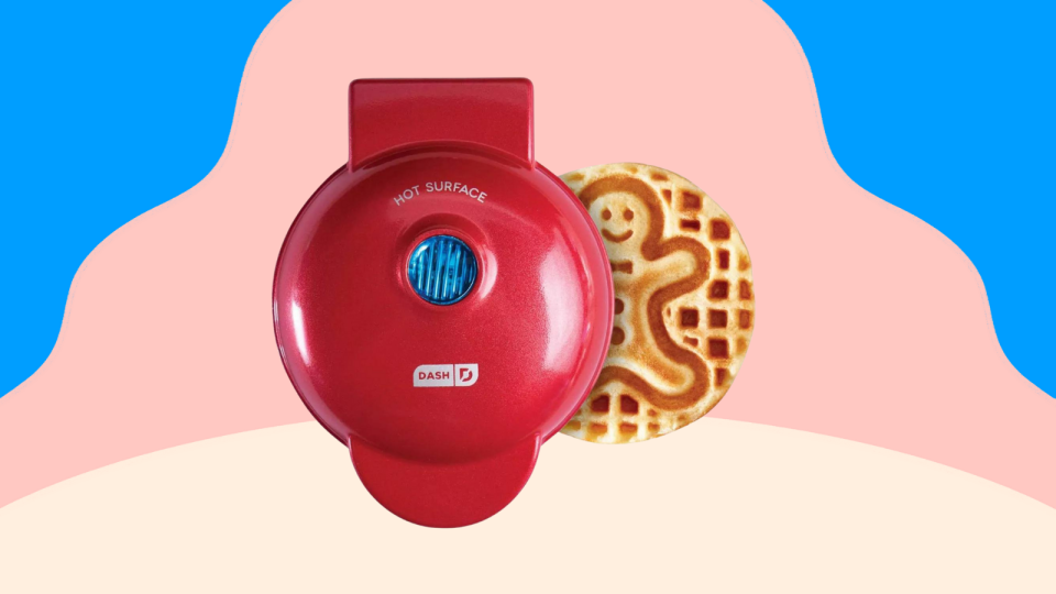 Best gifts under $10: Dash Gingerbread Mini Waffle Maker