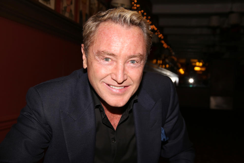 NEW YORK, NY - DECEMBER 11:  Michael Flatley attends the unveiling of the Michael Flatley caricature at Sardi's on December 11, 2015 in New York City.  (Photo by Walter McBride/WireImage)