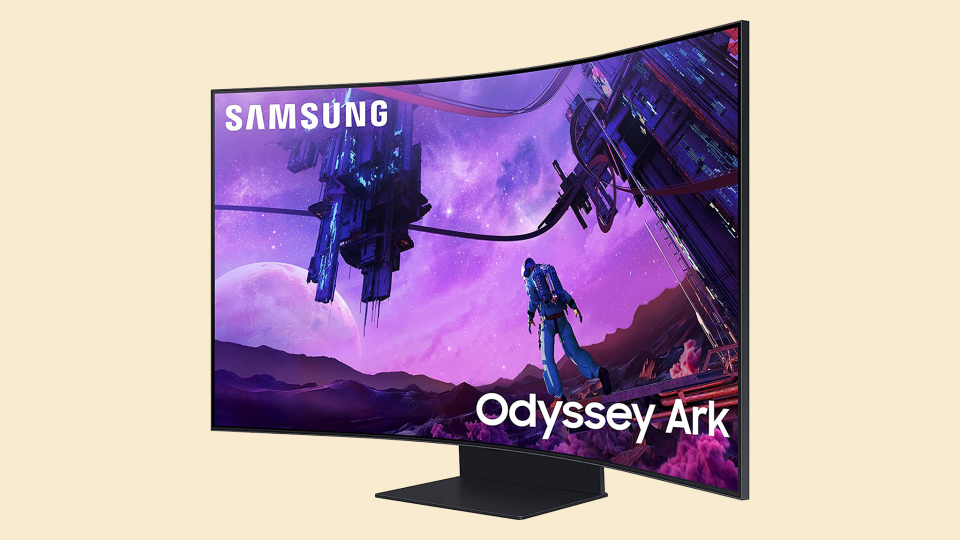 Christmas Gifts For Yourself 2022: Samsung Ark Cuved Gaming Monitor