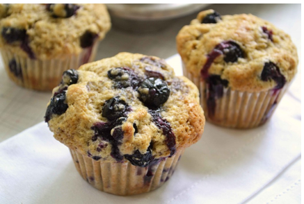 Very Blueberry Muffins