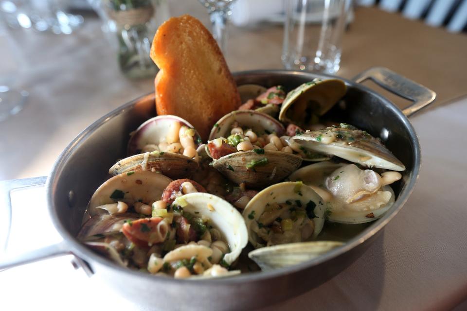 Cajun clams at Skratch Kitchen in Bradley Beach.