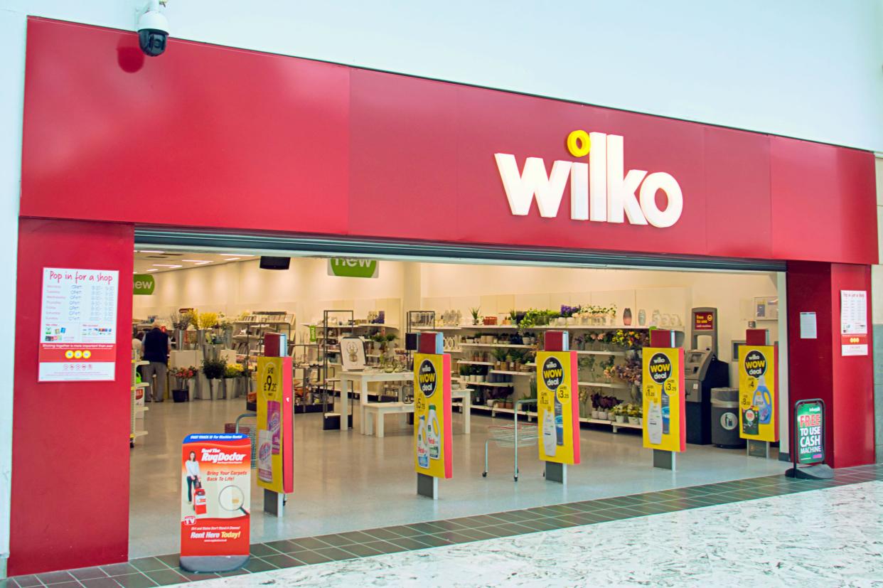 Wilko collapsed on Thursday. (PA)