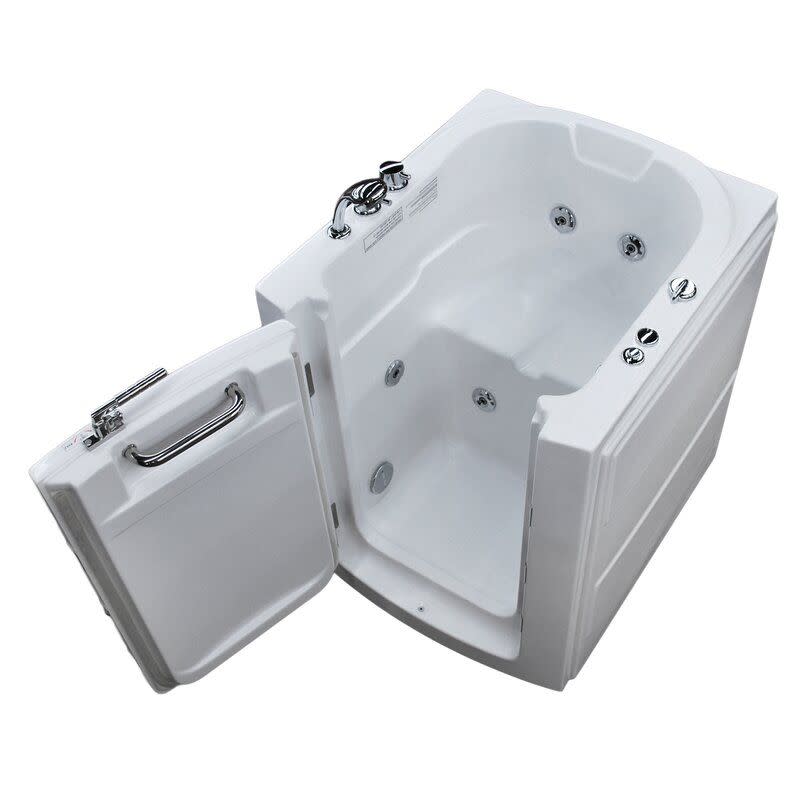 6) Therapeutic Tubs WF3238LWH Durango Whirlpool Bathtub