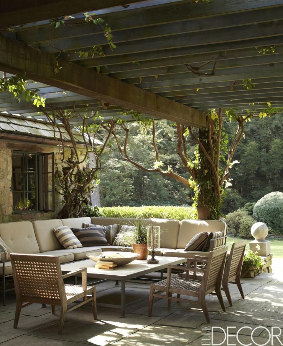 Neutral-Toned Patio