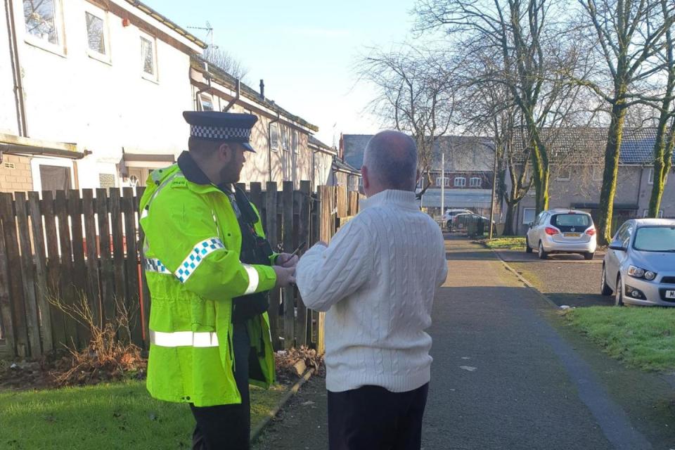 Police officers have been on patrol in Bolton after anti-social behaviour problems. i(Image: GMP)/i