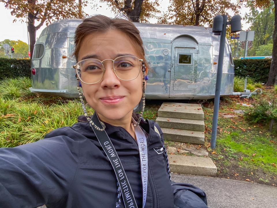 Insider's reporter stayed in a luxury Airstream trailer in Vienna while traveling by train through Europe.