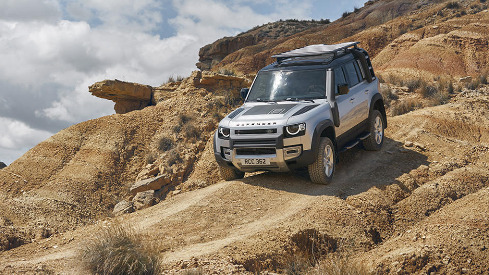 The Land Rover Defender 110